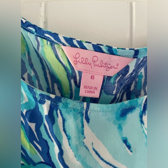 Lilly Pulitzer tank top with fringe detailing - Picture 2 of 5